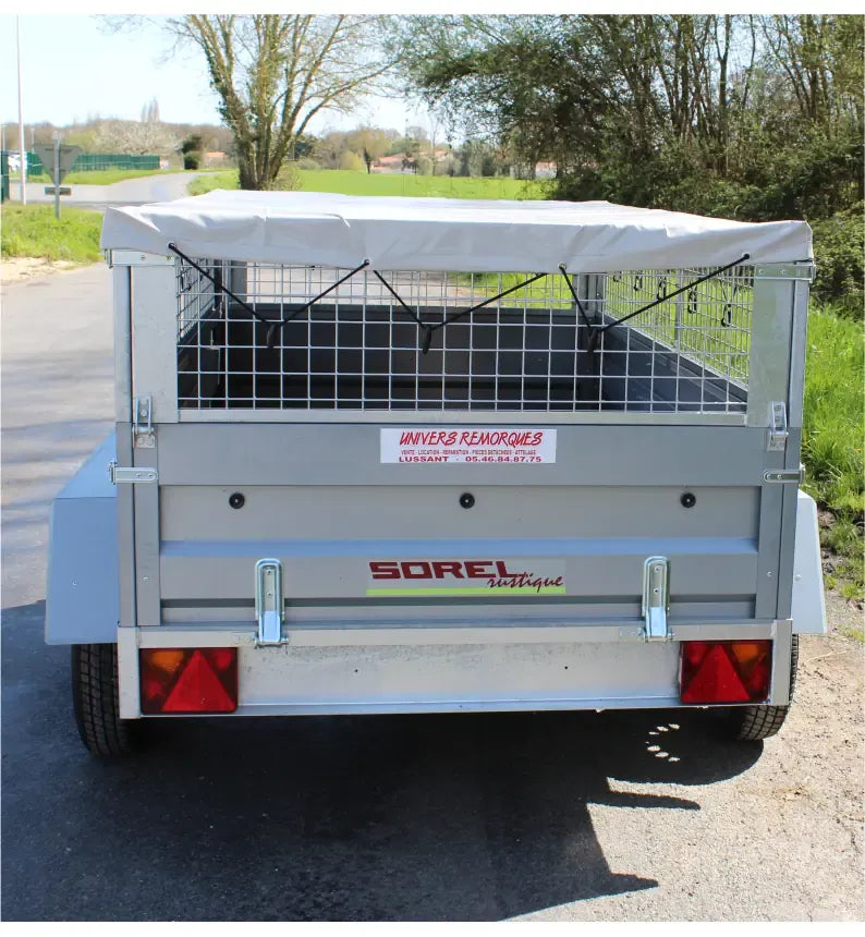 REMORQUE BAGAGERE RUSTIQUE R256 SOREL